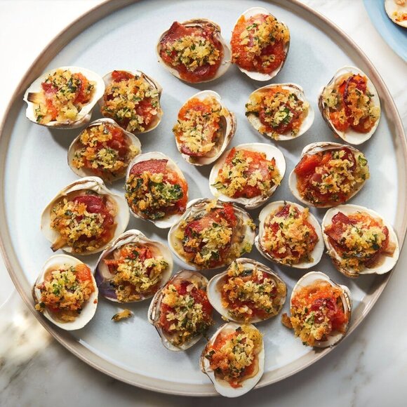 Shell Appetizer Plates, Salad Plates, Set of 6 - Picture 8 of 8